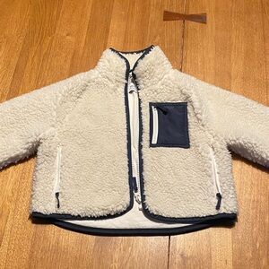 Crew cuts kids fleece Sherpa jacket by Jcrew